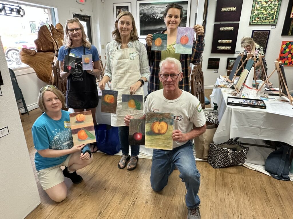 Beginning pastel class