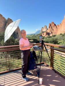 Lisa Faherty at Garden of the Gods 
